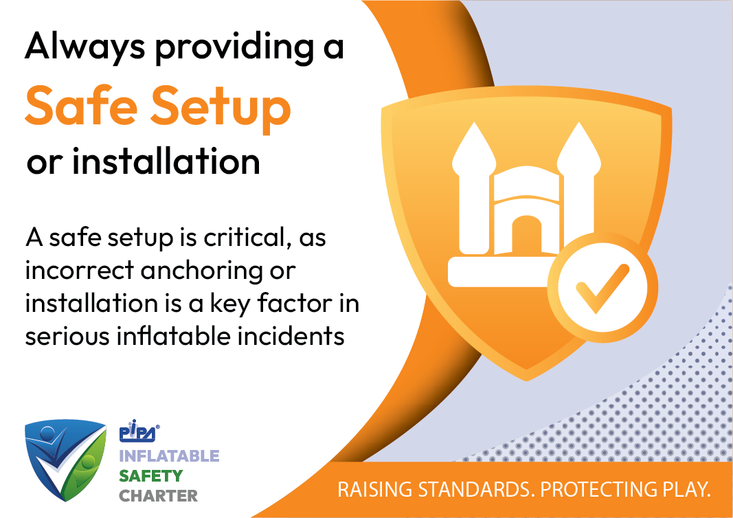 PIPA Inflatable Safety Charter - Setup